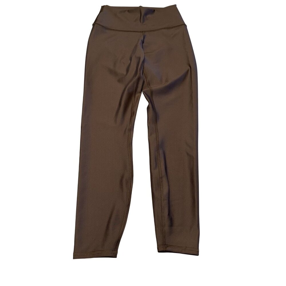 ALO Yoga 7/8 High Waist Airlift Brown Leggings Women's Small S